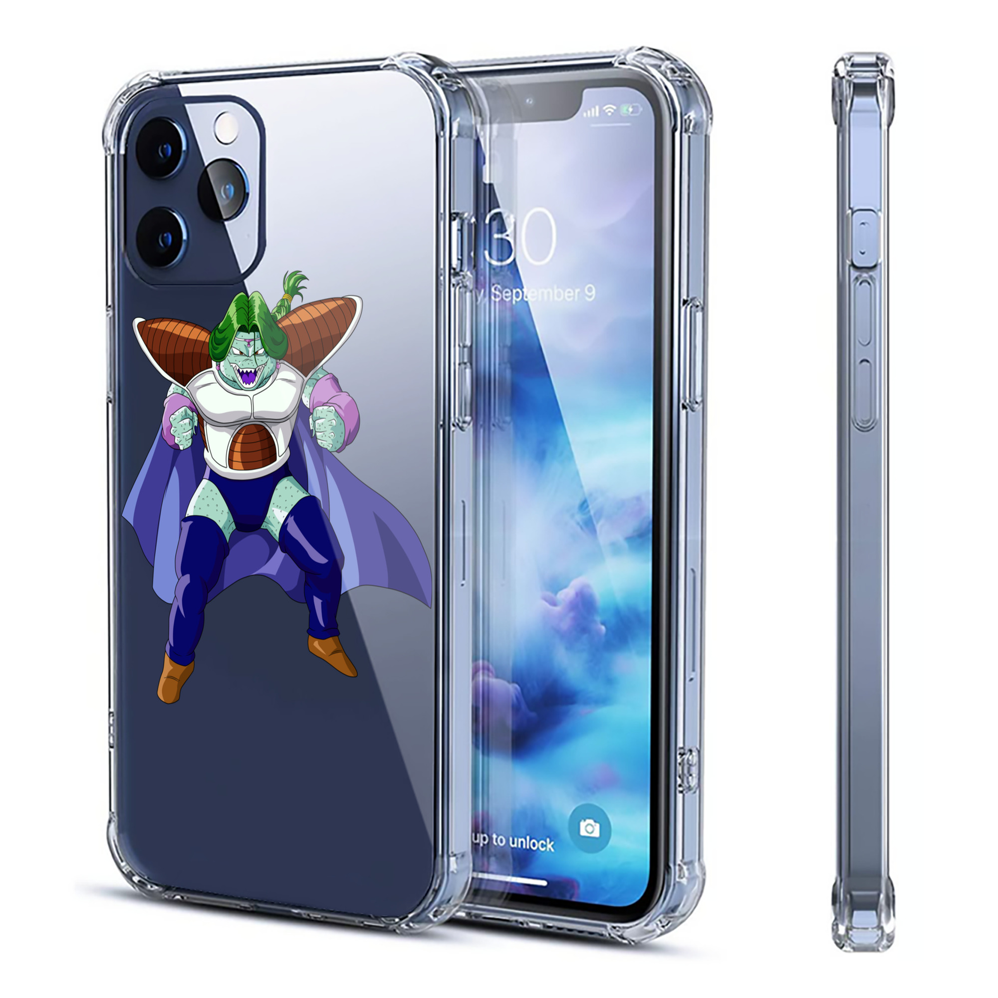 （画像用） ドラゴンボール DRAGON BALL 【iPhone 12シリーズ対応】透明スマホケース（クリアソフトケース）